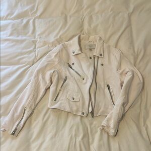 BlankNYC White Biker Jacket